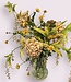 Bouquet de fleurs en soie "Funky Florals" | Fleurs en soie jaunes