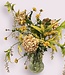 Bouquet of silk flowers "Funky Florals" | Yellow silk flowers