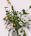 Bouquet of silk flowers "Spices up Daisies" | White and yellow silk flowers