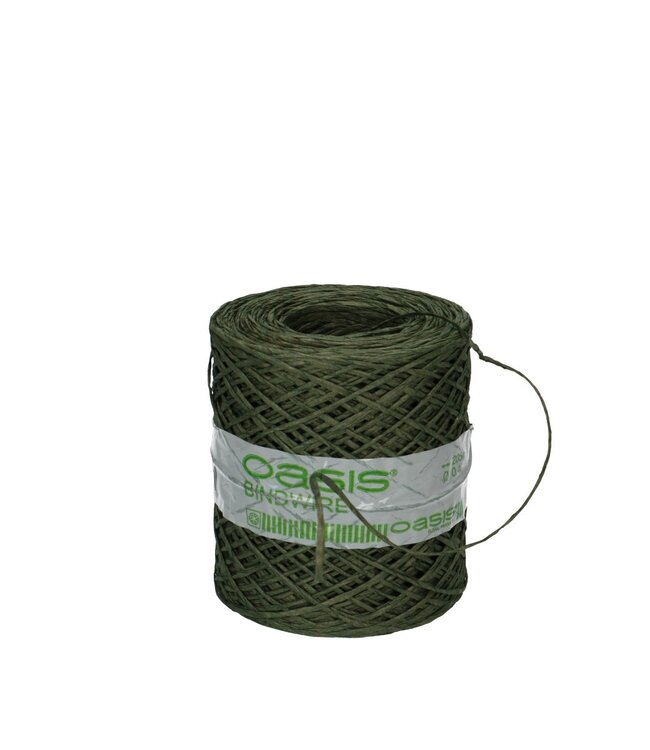 Green Wire Bindwire 0.4mm | Length 205 meters | Can be ordered per piece