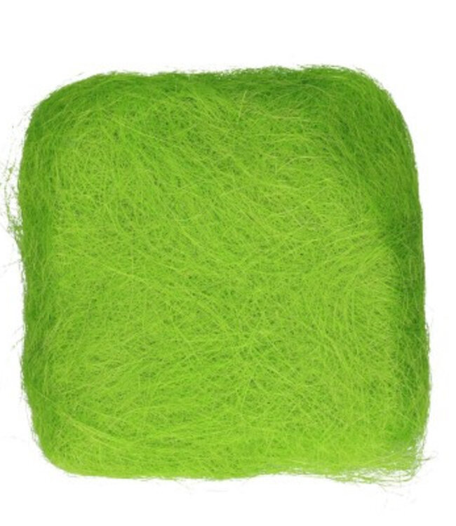 Light green decoration Sisal 250 grams | Can be ordered per piece