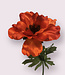 Orange Anemone | Silk artificial flower | Length 35 centimeters