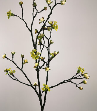 Gele Bloesem | zijden kunstbloem | 111 centimeter