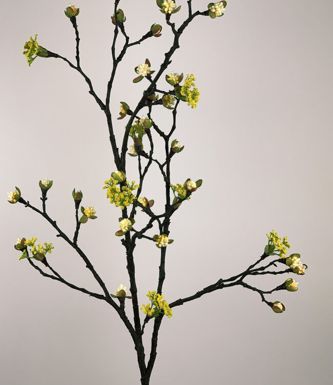 Yellow Blossom | Silk artificial flower | Length 111 centimeters