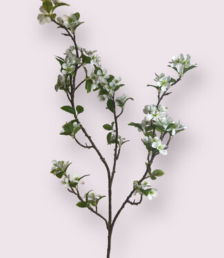 MyFlowers Witte Bloesem XL | zijden kunstbloem | 130 centimeter