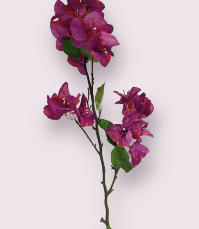 Bougainvilliers roses | Fleur artificielle en soie | Longueur 91 centimètres