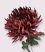 Fuchsia Chrysant | Zijden kunstbloem | Lengte 82 centimeter