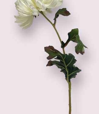 White Chrysanthemum | silk artificial flower | 60 centimeters