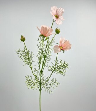 Cosmée rose | fleur artificielle en soie | 90 centimètres