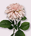 Light pink Dahlia | Silk artificial flower | Length 70 centimeters