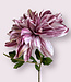 Lilac Dahlia | Silk artificial flower | Length 70 centimeters