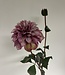 Purple Dahlia | Silk artificial flower | Length 75 centimeters