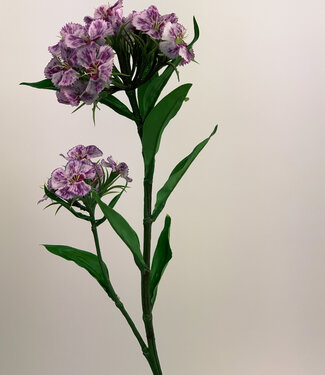 Silk Flowers by JJ Paarse Duizendschoon | zijden kunstbloem | 60 centimeter