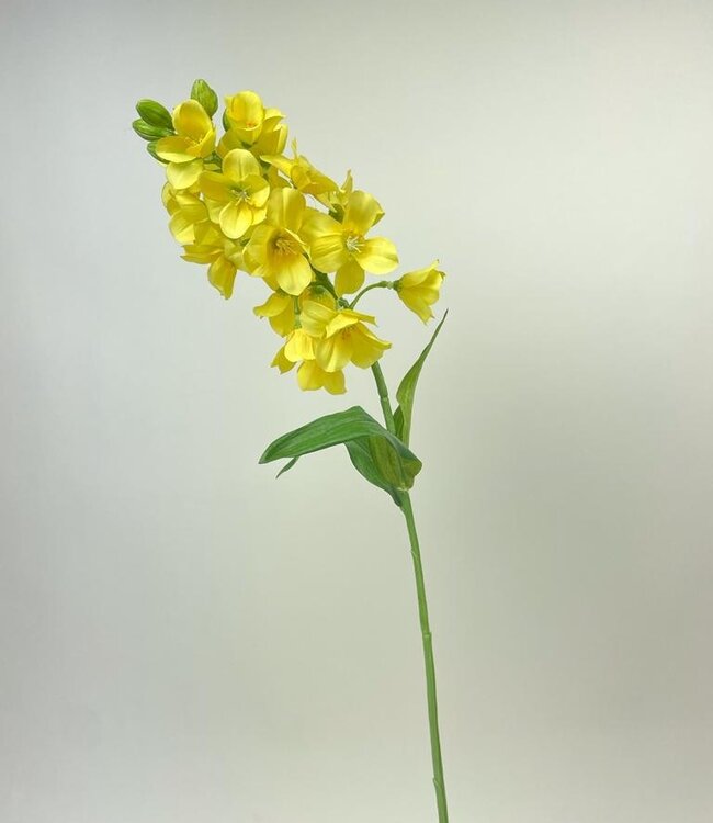 Gelbe Fritillaria | Kunstblume aus Seide | Länge 69 Zentimeter