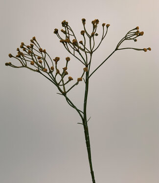 Silk Flowers by JJ Gele Gipskruid | zijden kunstbloem | 48 centimeter