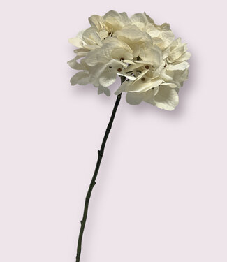 Silk Flowers by JJ White Hydrangea | silk artificial flower | 63 centimeters