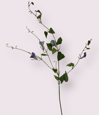 Silk Flowers by JJ Blue Bellflower | silk artificial flower | 90 centimeters