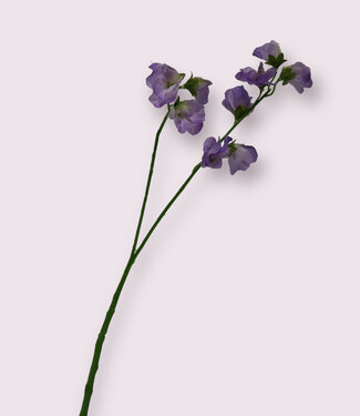 Silk Flowers by JJ Lilac Lathyrus | silk artificial flower | 48 centimeters