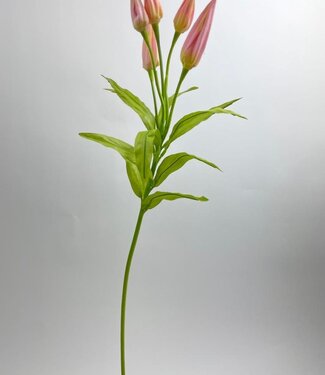 Silk Flowers by JJ Pink Lily | silk artificial flower | 68 centimeters