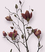 Pink Magnolia branch | Silk artificial flower | Length 107 centimeters