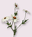 Witte Margriet | Zijden kunstbloem | Lengte 60 centimeter