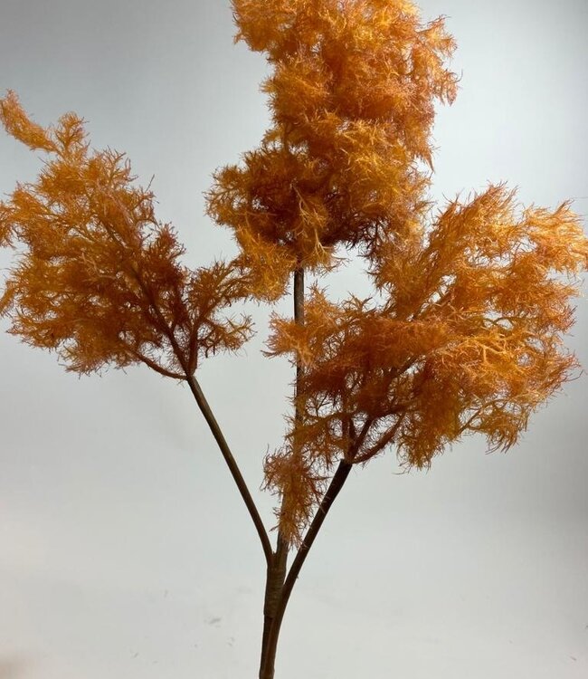 Braune Pampas | Kunstblume aus Seide | Länge 110 Zentimeter
