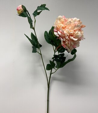 Silk Flowers by JJ Pivoine rose | fleur artificielle en soie | 71 centimètres