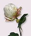 White Peony | Silk artificial flower | Length 52 centimeters