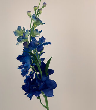 MyFlowers Blue Larkspur | silk artificial flower | 60 centimeters