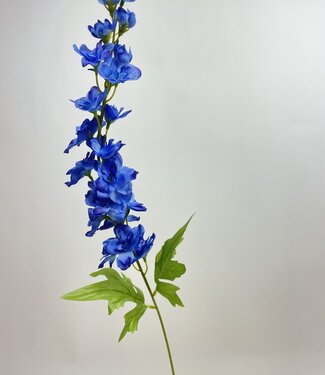 MyFlowers Blauwe Ridderspoor | zijden kunstbloem | 86 centimeter