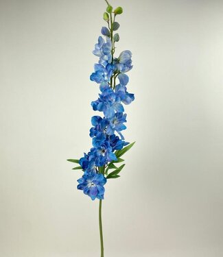 Blue Larkspur | silk artificial flower | 91 centimeters