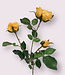 Yellow Rose | Silk artificial flower | Length 63 centimeters