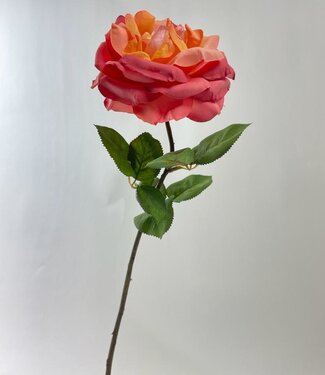 MyFlowers Pink Rose | silk artificial flower | 56 centimeters