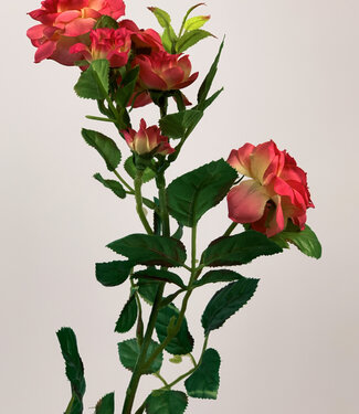 MyFlowers Pink Rose | silk artificial flower | 60 centimeters