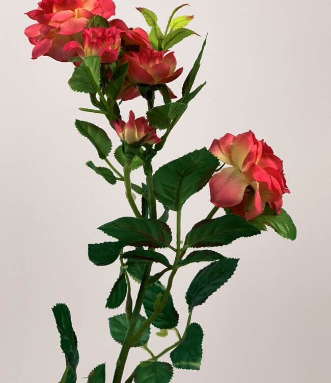 Pink Rose | Silk artificial flower | Length 60 centimeters