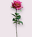 Roze Roos | Zijden kunstbloem | Lengte 75 centimeter