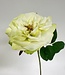 Green White Rose | Silk artificial flower | Length 57 centimeters
