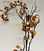 Yellow Rosehip | Silk artificial flower | Length 95 centimeters