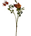 Oranje Rozenbottel | Zijden kunstbloem | Lengte 60 centimeter