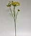 Fleur d’écran jaune | Fleur artificielle en soie | Longueur 78 centimètres