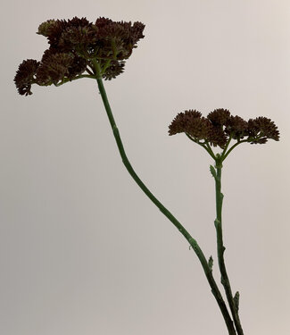 Silk Flowers by JJ Branche de Sedum rose | fleur artificielle en soie | 49 centimètres