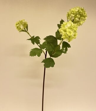 Green Snowball | silk artificial flower | 74 centimeters