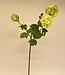 Green Snowball | Silk artificial flower | Length 74 centimeters