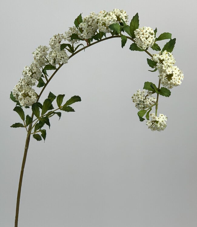 White Spirea | Silk artificial flower | Length 100 centimeters