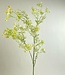 White Flax Flower | Silk artificial flower | Length 95 centimeters