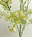 White Flax Flower | Silk artificial flower | Length 95 centimeters