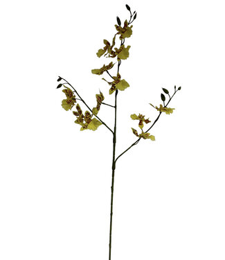 Yellow Tiger Orchid | silk artificial flower | 85 centimeters