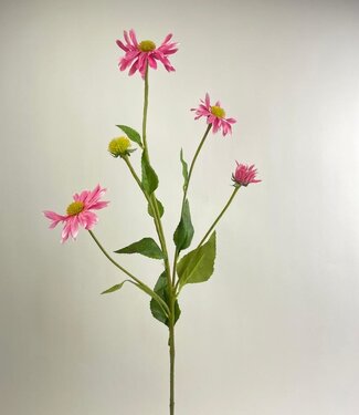 Silk Flowers by JJ Pink Coneflower | silk artificial flower | 83 centimeters