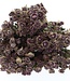 Ten dried lavender-gray spray roses