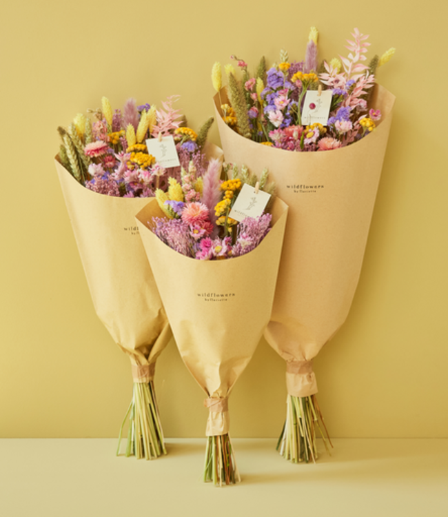 Field bouquet of dried flowers "Blossom Lilac"